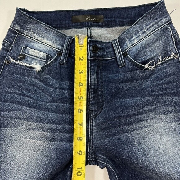KanCan Skinny Destroys Stretch Denim Jeans KC8255D Size 26 - Picture 10 of 12